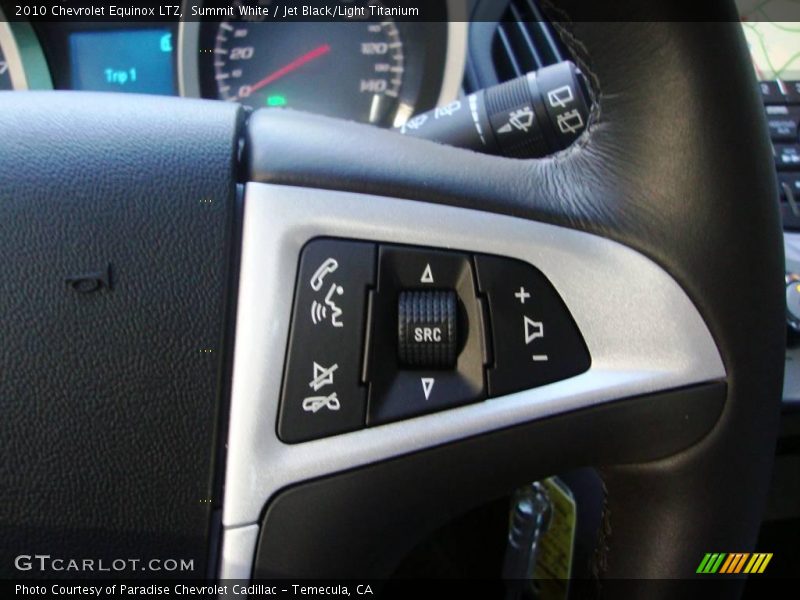 Summit White / Jet Black/Light Titanium 2010 Chevrolet Equinox LTZ