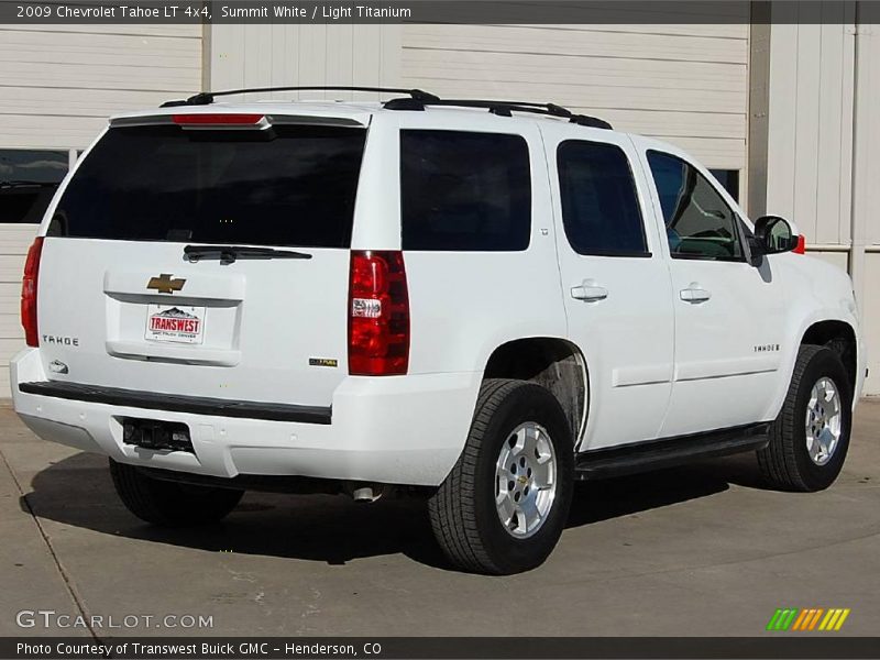 Summit White / Light Titanium 2009 Chevrolet Tahoe LT 4x4
