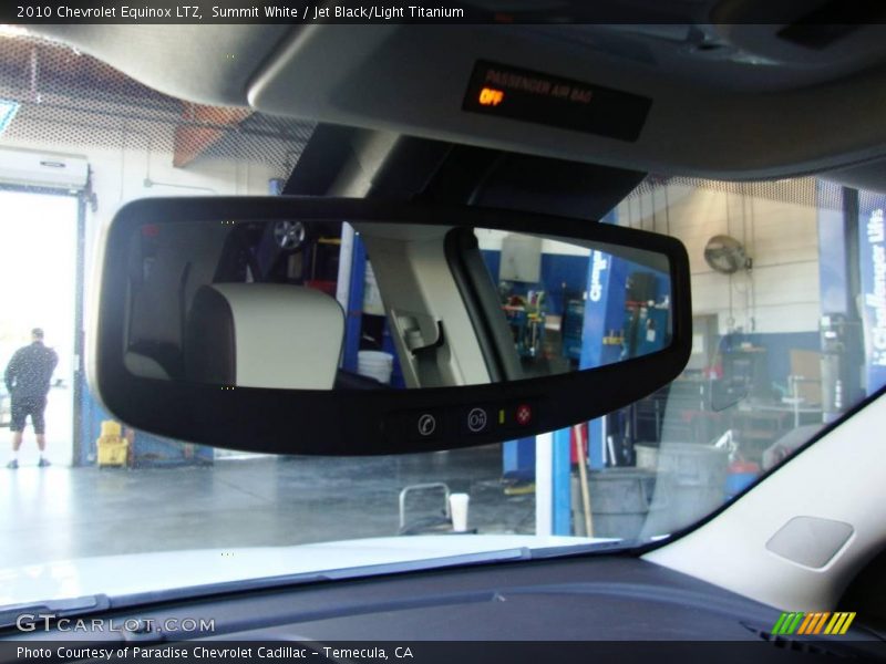 Summit White / Jet Black/Light Titanium 2010 Chevrolet Equinox LTZ