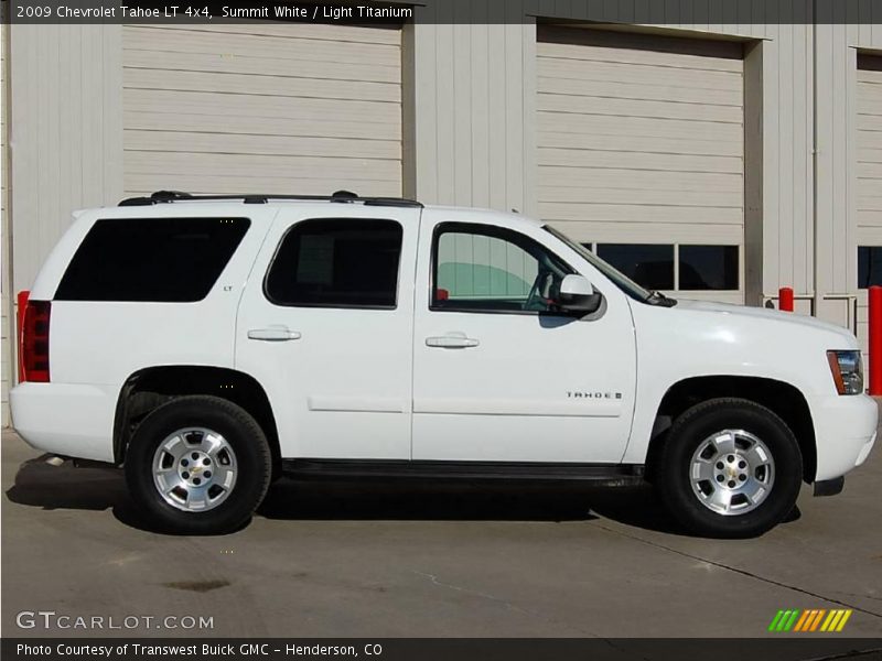 Summit White / Light Titanium 2009 Chevrolet Tahoe LT 4x4