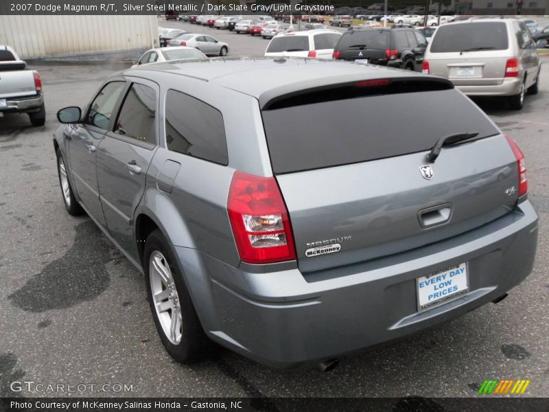 Silver Steel Metallic / Dark Slate Gray/Light Graystone 2007 Dodge Magnum R/T