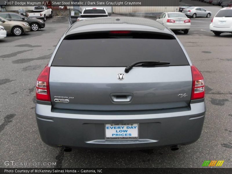 Silver Steel Metallic / Dark Slate Gray/Light Graystone 2007 Dodge Magnum R/T