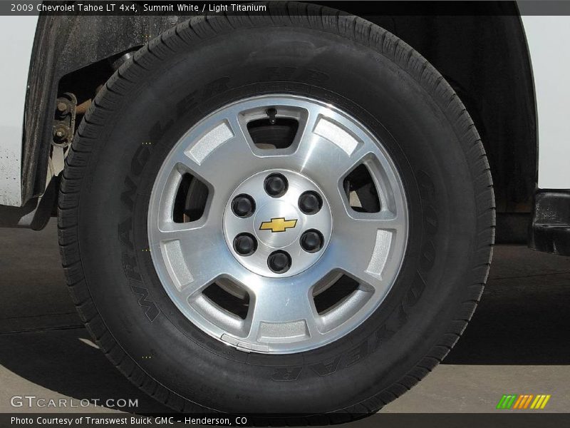 Summit White / Light Titanium 2009 Chevrolet Tahoe LT 4x4