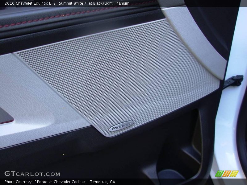 Summit White / Jet Black/Light Titanium 2010 Chevrolet Equinox LTZ