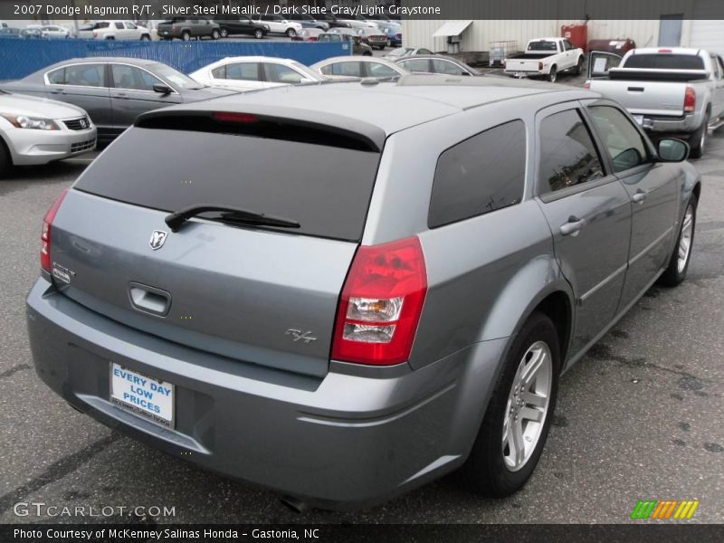 Silver Steel Metallic / Dark Slate Gray/Light Graystone 2007 Dodge Magnum R/T