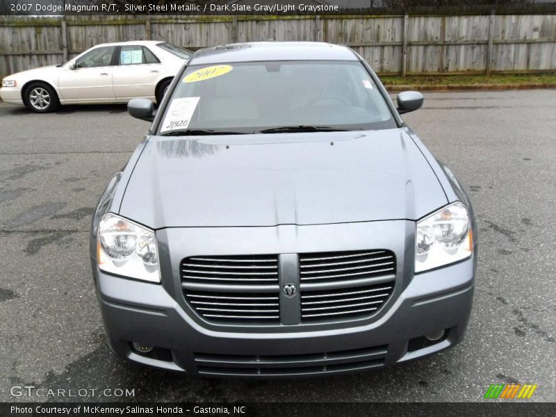 Silver Steel Metallic / Dark Slate Gray/Light Graystone 2007 Dodge Magnum R/T