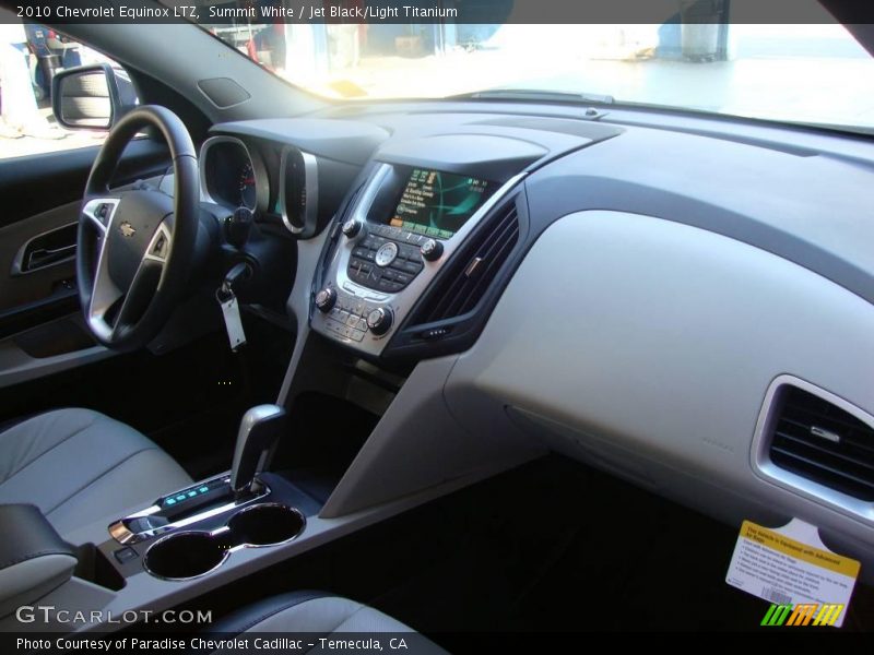 Summit White / Jet Black/Light Titanium 2010 Chevrolet Equinox LTZ