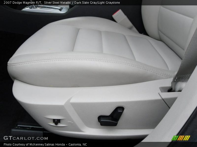 Silver Steel Metallic / Dark Slate Gray/Light Graystone 2007 Dodge Magnum R/T