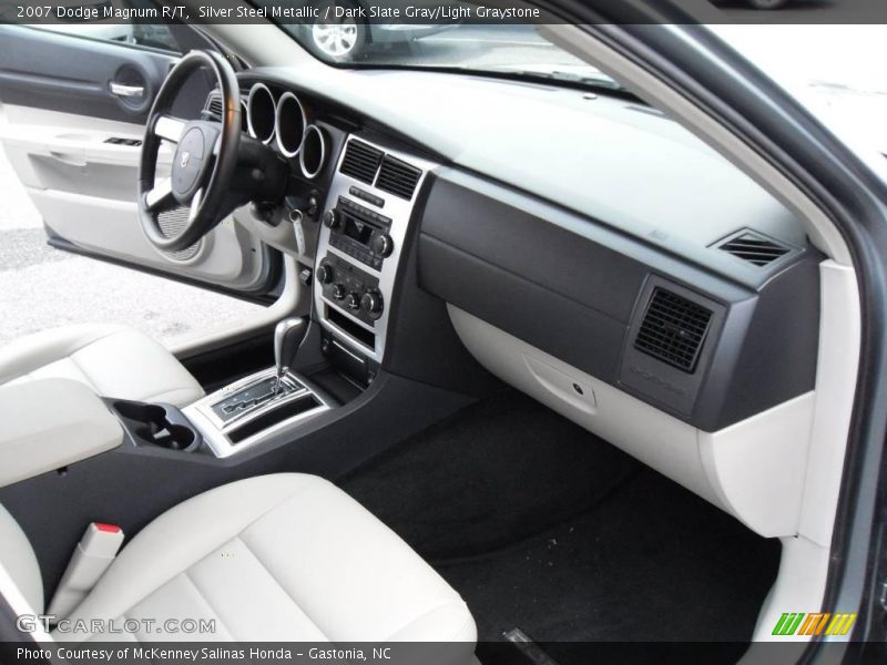 Silver Steel Metallic / Dark Slate Gray/Light Graystone 2007 Dodge Magnum R/T
