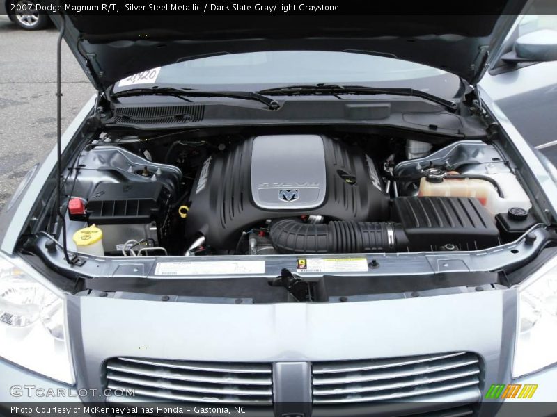 Silver Steel Metallic / Dark Slate Gray/Light Graystone 2007 Dodge Magnum R/T