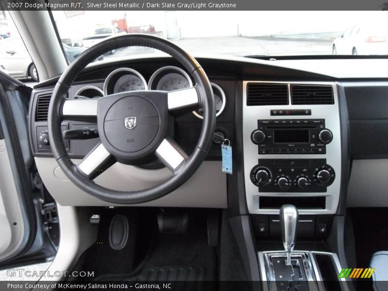 Silver Steel Metallic / Dark Slate Gray/Light Graystone 2007 Dodge Magnum R/T