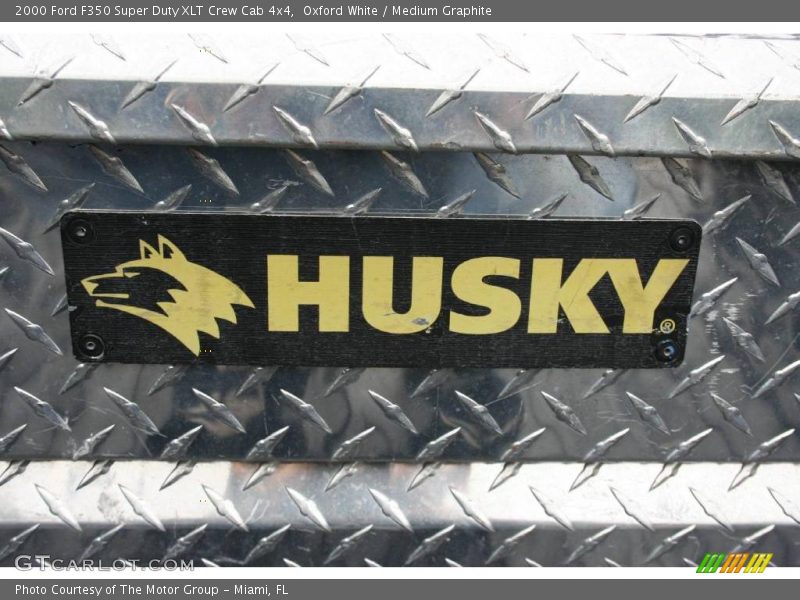 Oxford White / Medium Graphite 2000 Ford F350 Super Duty XLT Crew Cab 4x4