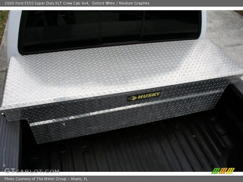 Oxford White / Medium Graphite 2000 Ford F350 Super Duty XLT Crew Cab 4x4