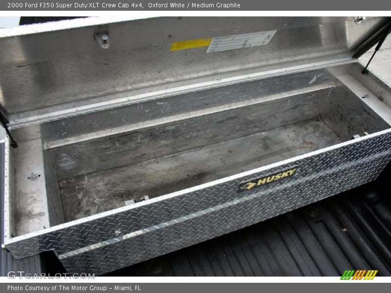 Oxford White / Medium Graphite 2000 Ford F350 Super Duty XLT Crew Cab 4x4
