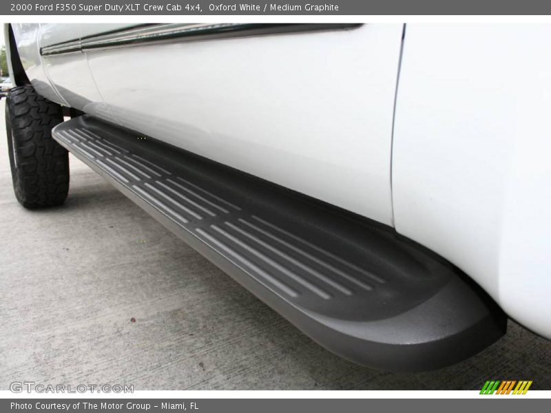 Oxford White / Medium Graphite 2000 Ford F350 Super Duty XLT Crew Cab 4x4
