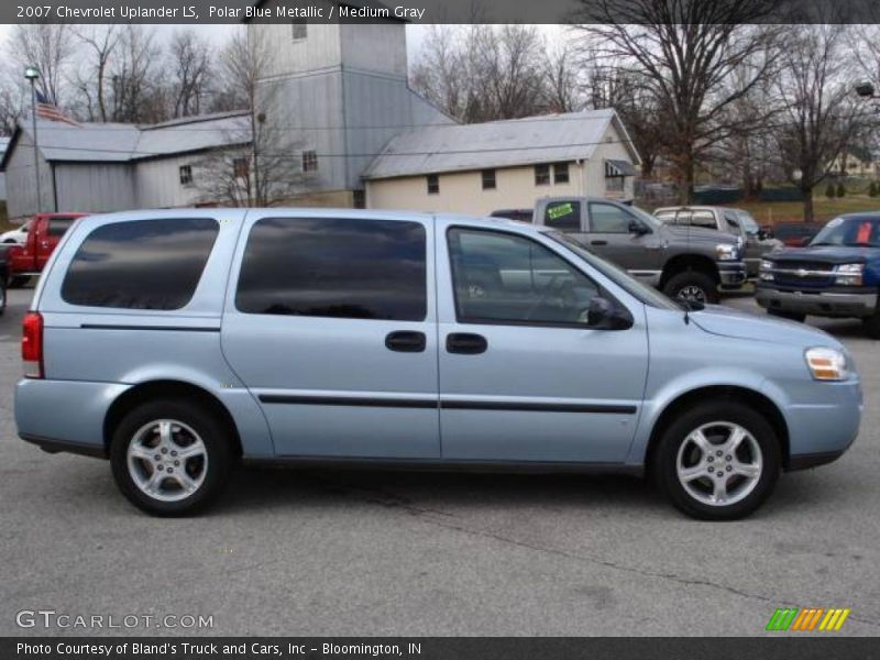 Polar Blue Metallic / Medium Gray 2007 Chevrolet Uplander LS