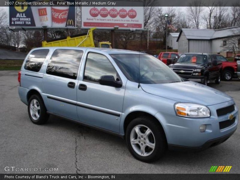 Polar Blue Metallic / Medium Gray 2007 Chevrolet Uplander LS