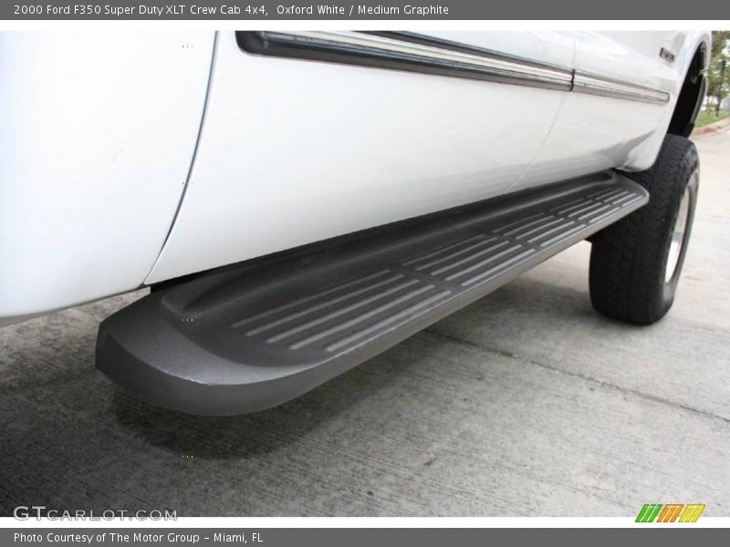 Oxford White / Medium Graphite 2000 Ford F350 Super Duty XLT Crew Cab 4x4