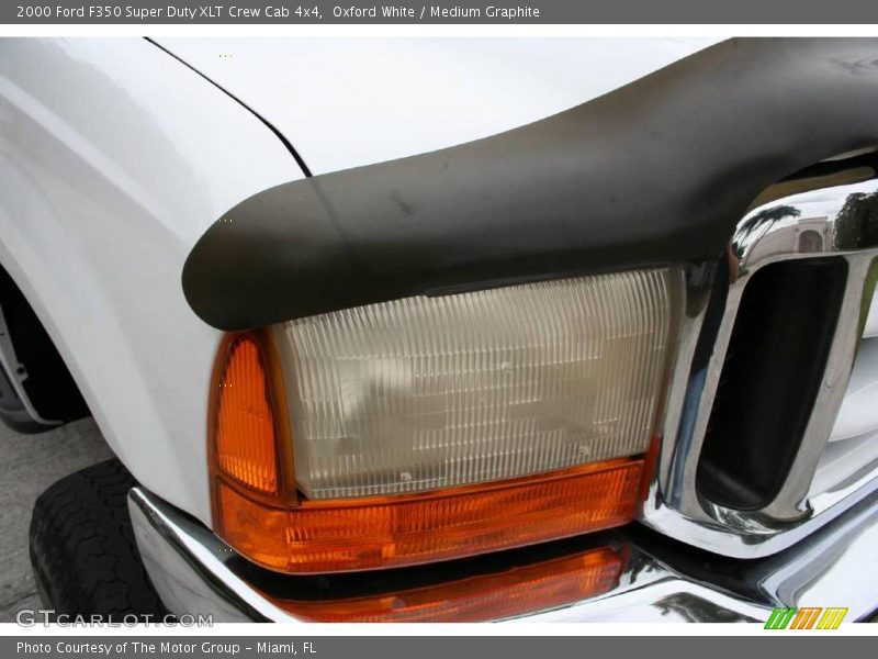 Oxford White / Medium Graphite 2000 Ford F350 Super Duty XLT Crew Cab 4x4