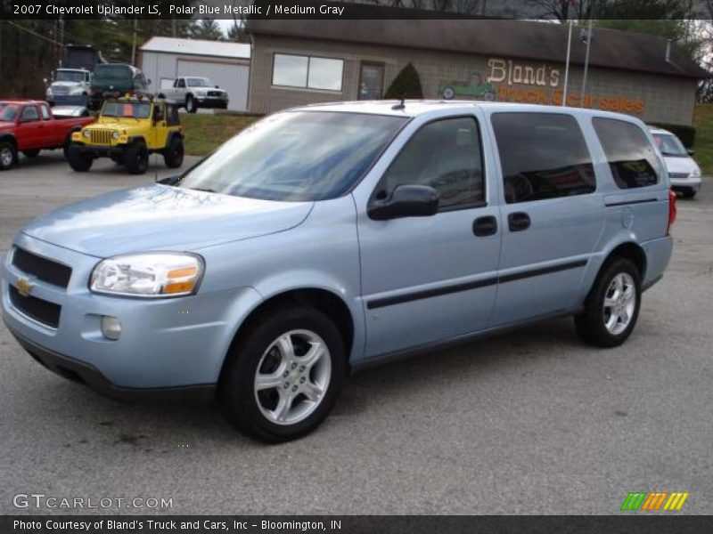 Polar Blue Metallic / Medium Gray 2007 Chevrolet Uplander LS