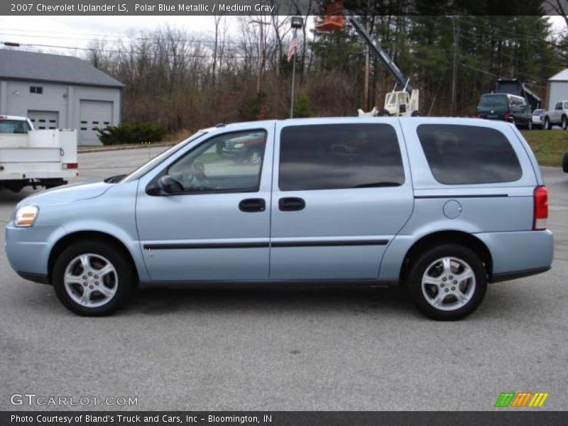Polar Blue Metallic / Medium Gray 2007 Chevrolet Uplander LS