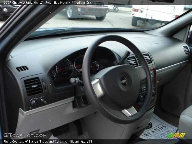 Polar Blue Metallic / Medium Gray 2007 Chevrolet Uplander LS