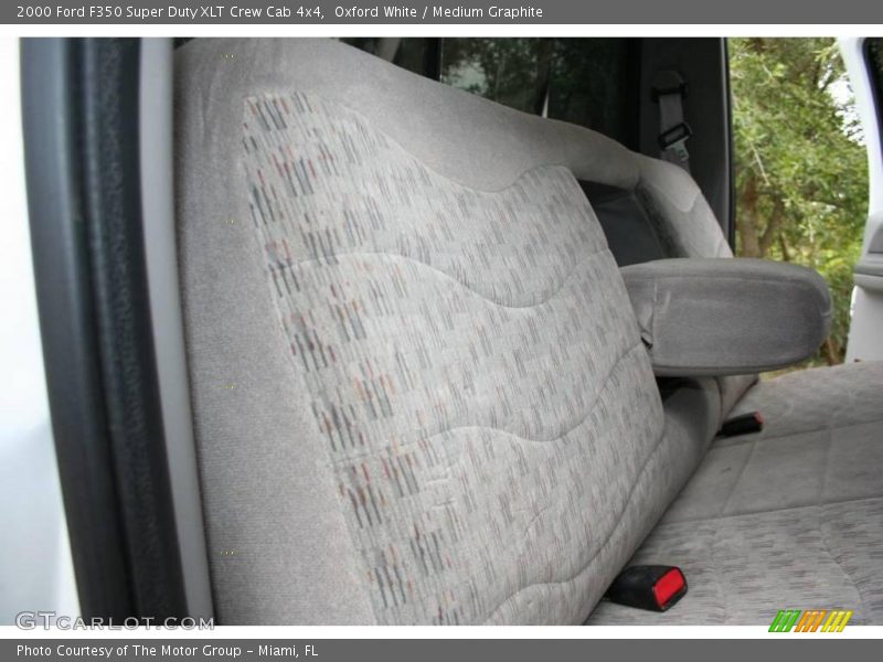 Oxford White / Medium Graphite 2000 Ford F350 Super Duty XLT Crew Cab 4x4