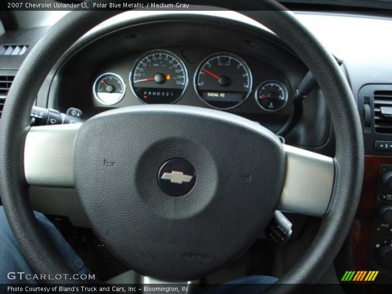 Polar Blue Metallic / Medium Gray 2007 Chevrolet Uplander LS