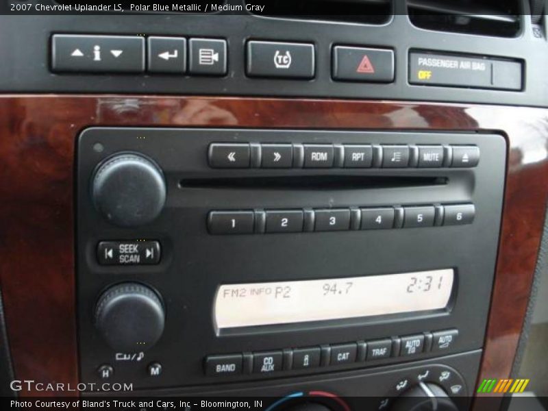 Polar Blue Metallic / Medium Gray 2007 Chevrolet Uplander LS