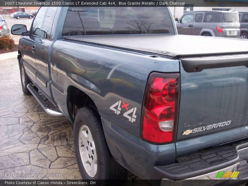 Blue Granite Metallic / Dark Charcoal 2007 Chevrolet Silverado 1500 Classic LT Extended Cab 4x4