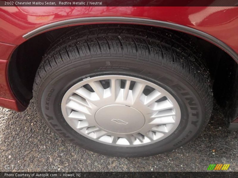 Redfire Metallic / Neutral 2002 Chevrolet Malibu Sedan
