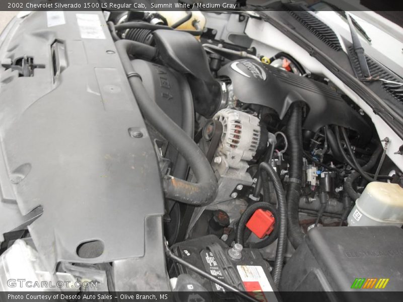 Summit White / Medium Gray 2002 Chevrolet Silverado 1500 LS Regular Cab