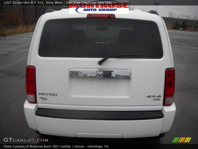 Stone White / Dark Slate Gray/Light Slate Gray 2007 Dodge Nitro R/T 4x4