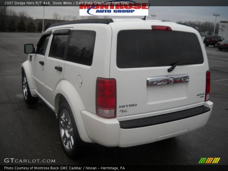 Stone White / Dark Slate Gray/Light Slate Gray 2007 Dodge Nitro R/T 4x4