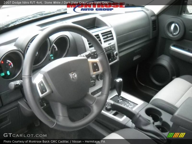 Stone White / Dark Slate Gray/Light Slate Gray 2007 Dodge Nitro R/T 4x4