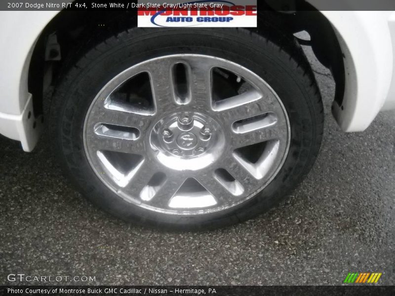 Stone White / Dark Slate Gray/Light Slate Gray 2007 Dodge Nitro R/T 4x4