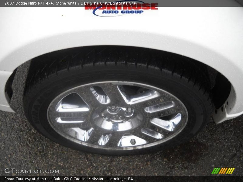 Stone White / Dark Slate Gray/Light Slate Gray 2007 Dodge Nitro R/T 4x4