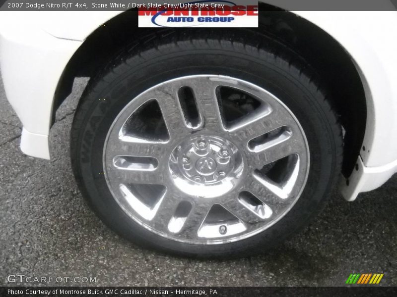 Stone White / Dark Slate Gray/Light Slate Gray 2007 Dodge Nitro R/T 4x4