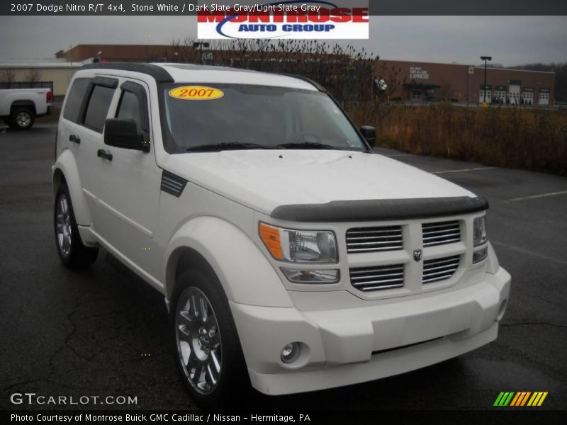 Stone White / Dark Slate Gray/Light Slate Gray 2007 Dodge Nitro R/T 4x4