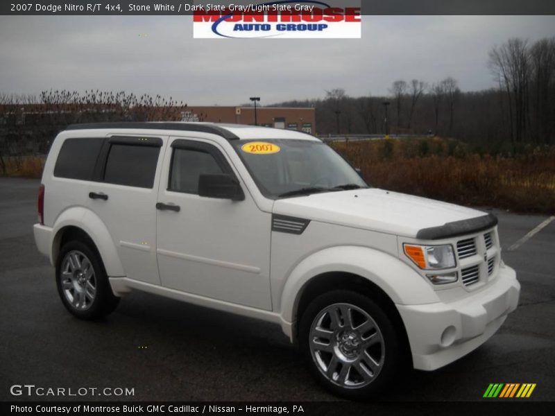 Stone White / Dark Slate Gray/Light Slate Gray 2007 Dodge Nitro R/T 4x4