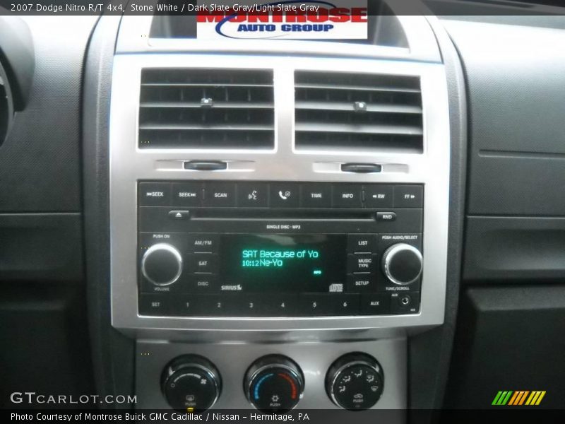 Stone White / Dark Slate Gray/Light Slate Gray 2007 Dodge Nitro R/T 4x4