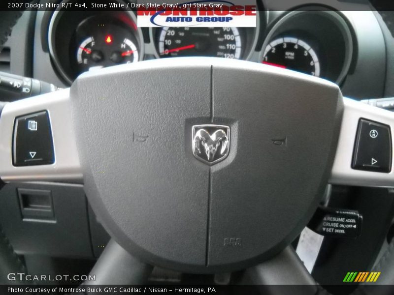 Stone White / Dark Slate Gray/Light Slate Gray 2007 Dodge Nitro R/T 4x4