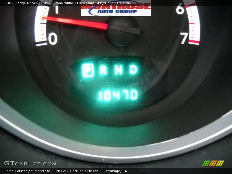 Stone White / Dark Slate Gray/Light Slate Gray 2007 Dodge Nitro R/T 4x4