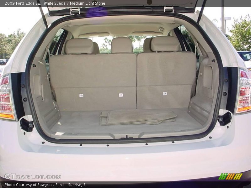 White Suede / Medium Light Stone 2009 Ford Edge SE