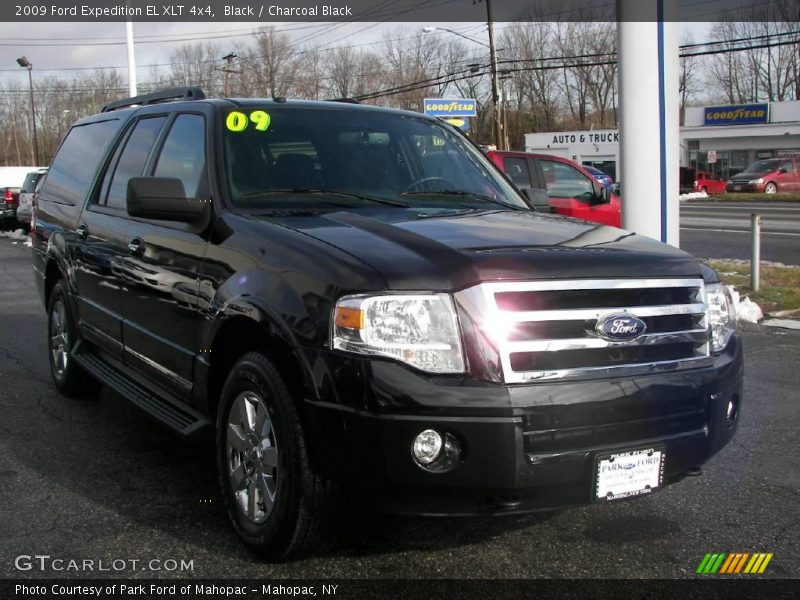 Black / Charcoal Black 2009 Ford Expedition EL XLT 4x4