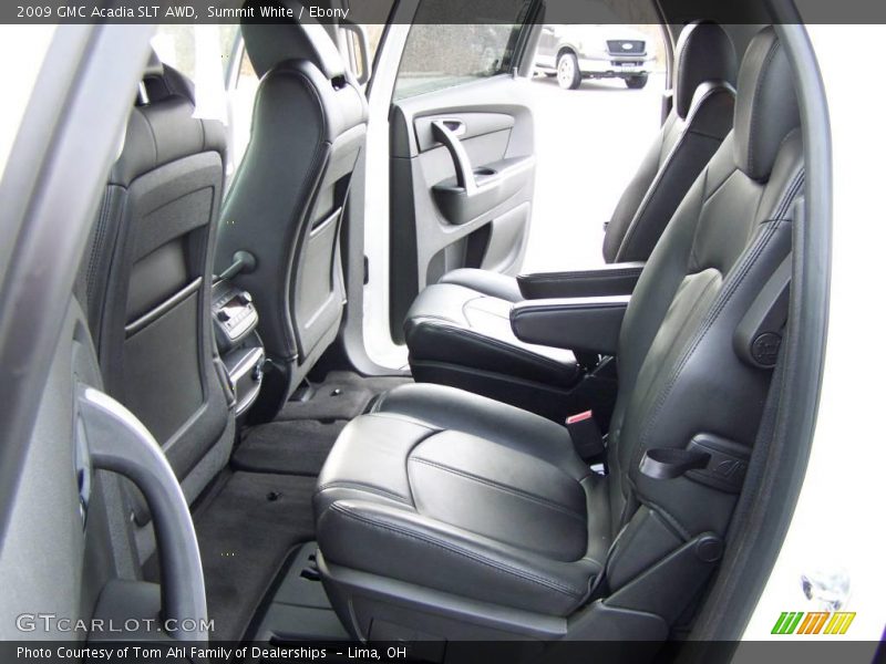 Summit White / Ebony 2009 GMC Acadia SLT AWD
