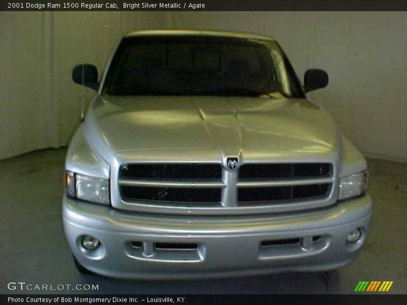 Bright Silver Metallic / Agate 2001 Dodge Ram 1500 Regular Cab