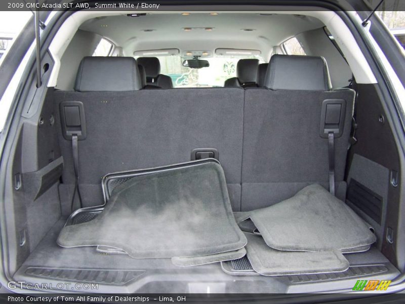 Summit White / Ebony 2009 GMC Acadia SLT AWD