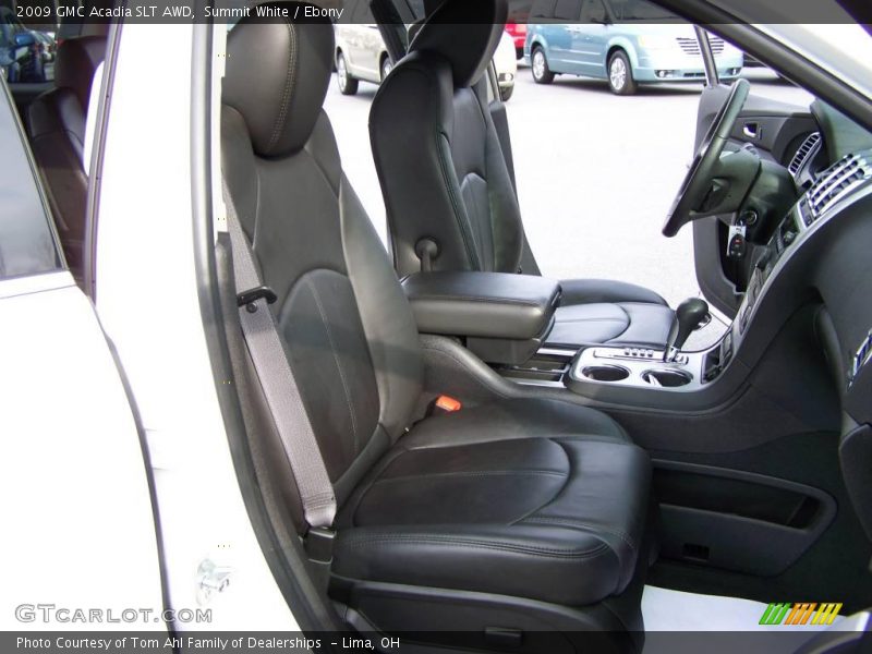 Summit White / Ebony 2009 GMC Acadia SLT AWD