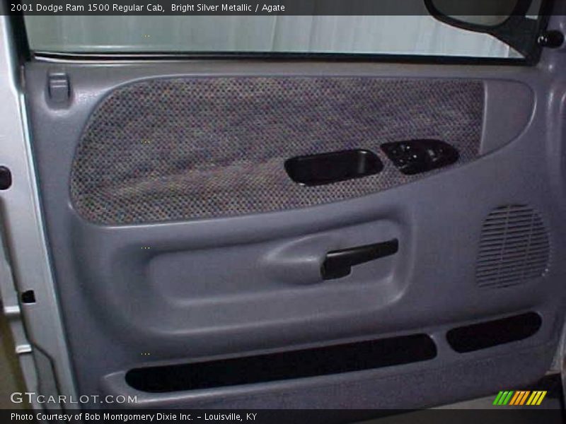 Bright Silver Metallic / Agate 2001 Dodge Ram 1500 Regular Cab
